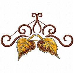 Leaves Embroidery Design 1 Leaves Embroidery Design 1